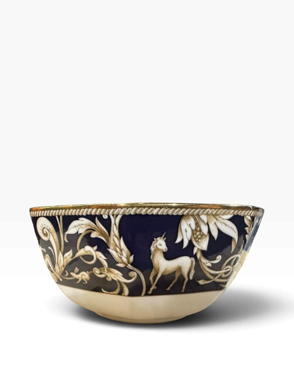 Wedgwood Cornucopia Octagon Small Bowl Bicentenary 1995 Fine Bone China - Picture 4 of 10
